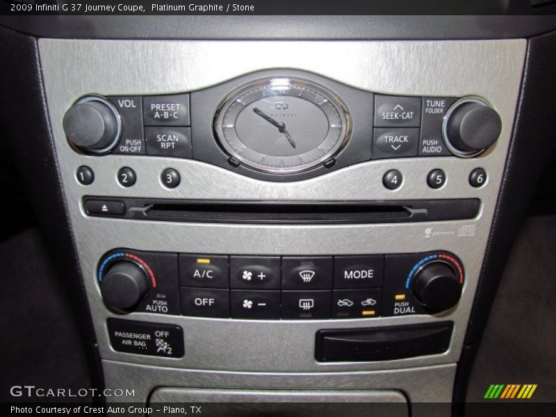 Platinum Graphite / Stone 2009 Infiniti G 37 Journey Coupe