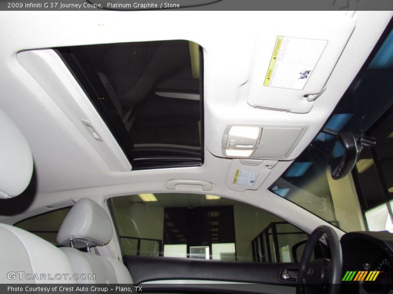 Platinum Graphite / Stone 2009 Infiniti G 37 Journey Coupe