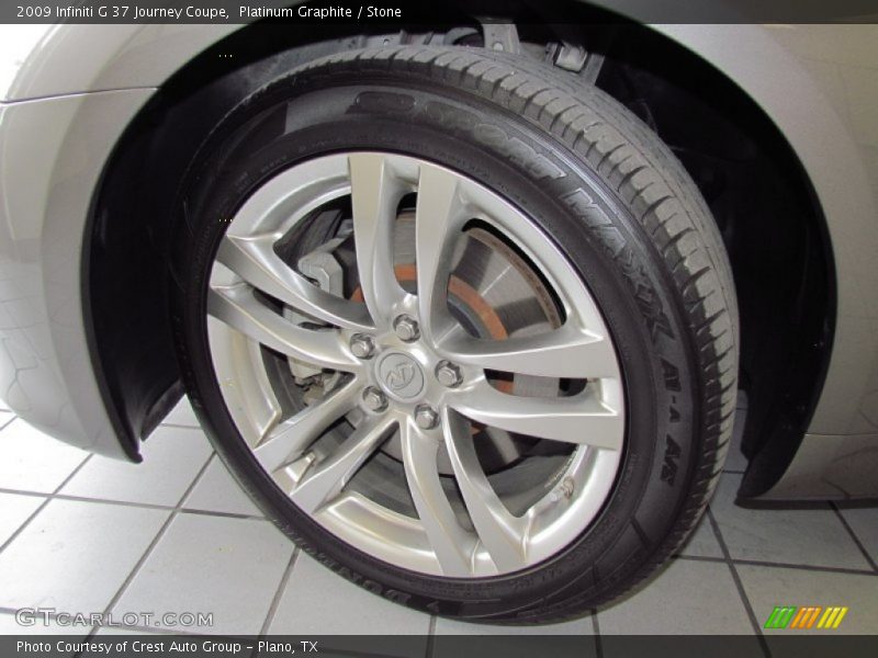 Platinum Graphite / Stone 2009 Infiniti G 37 Journey Coupe