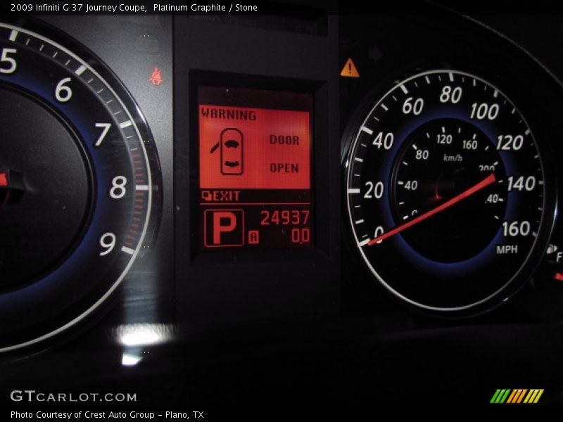 Platinum Graphite / Stone 2009 Infiniti G 37 Journey Coupe