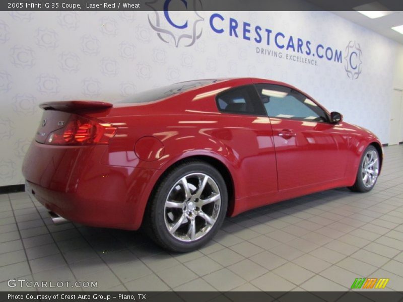 Laser Red / Wheat 2005 Infiniti G 35 Coupe