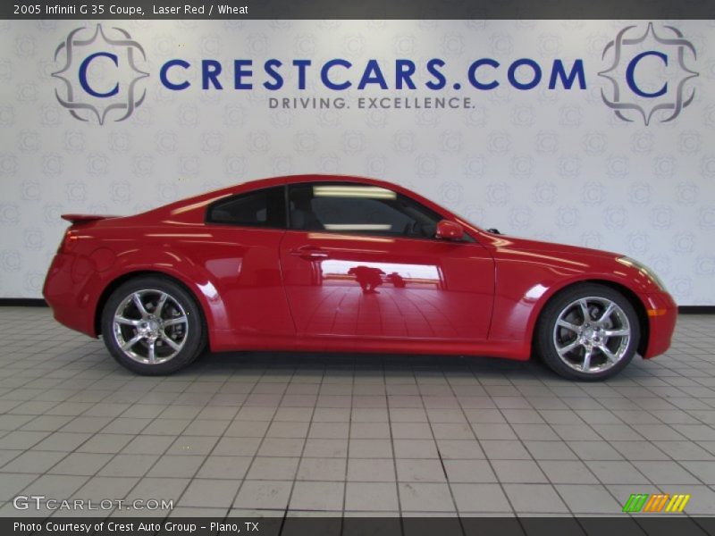 Laser Red / Wheat 2005 Infiniti G 35 Coupe