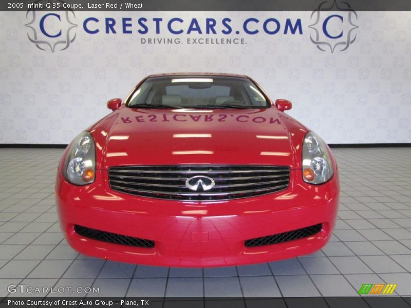 Laser Red / Wheat 2005 Infiniti G 35 Coupe