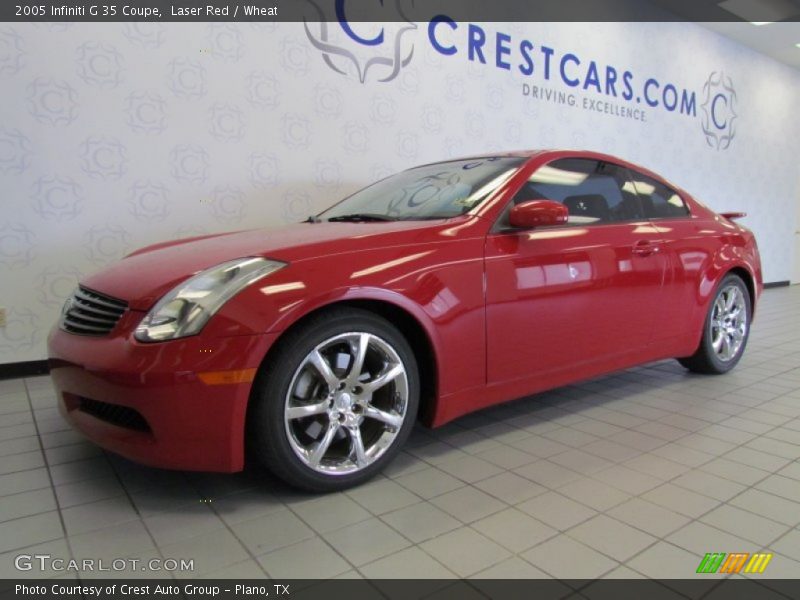 Laser Red / Wheat 2005 Infiniti G 35 Coupe