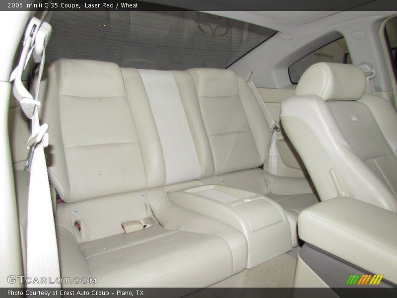 Laser Red / Wheat 2005 Infiniti G 35 Coupe