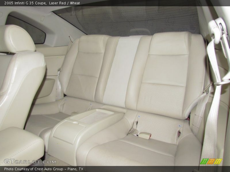 Laser Red / Wheat 2005 Infiniti G 35 Coupe