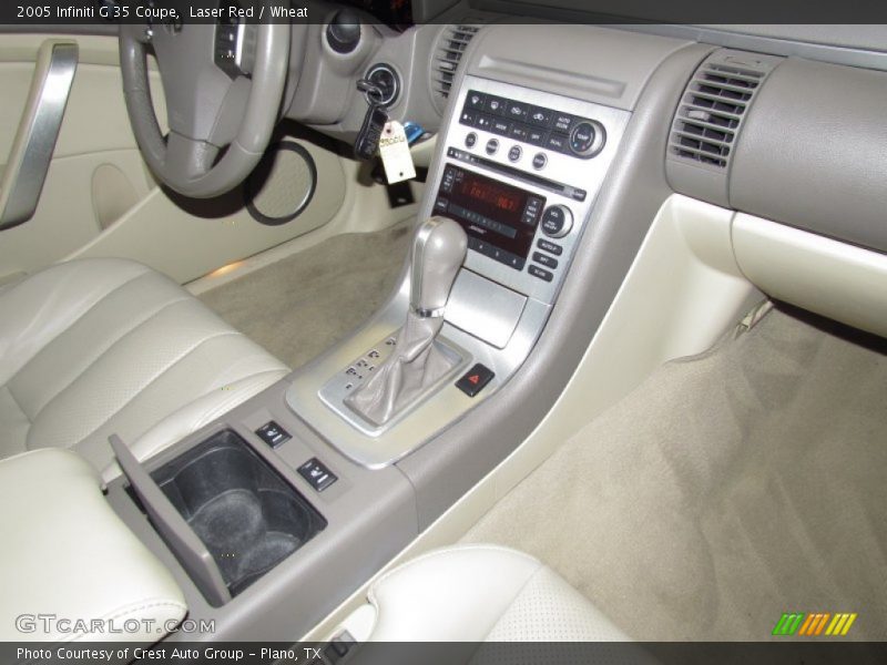Laser Red / Wheat 2005 Infiniti G 35 Coupe