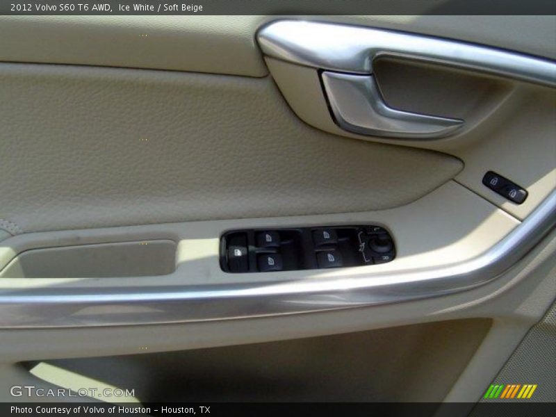 Ice White / Soft Beige 2012 Volvo S60 T6 AWD