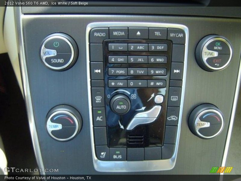 Ice White / Soft Beige 2012 Volvo S60 T6 AWD