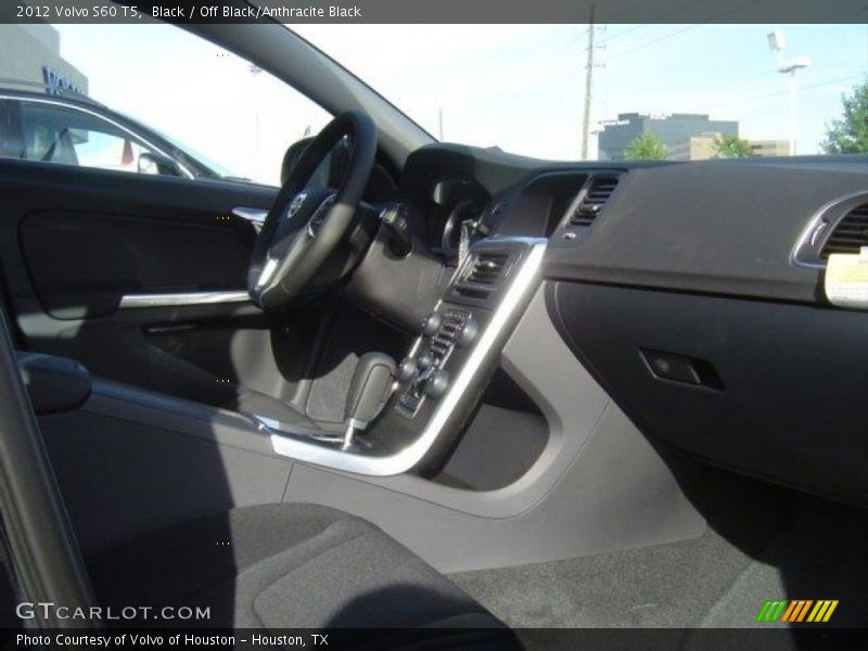 Black / Off Black/Anthracite Black 2012 Volvo S60 T5