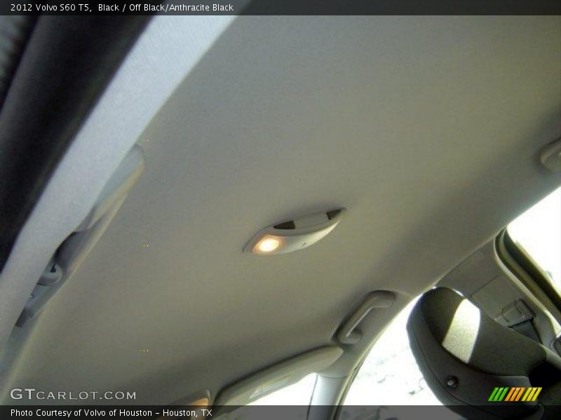Black / Off Black/Anthracite Black 2012 Volvo S60 T5