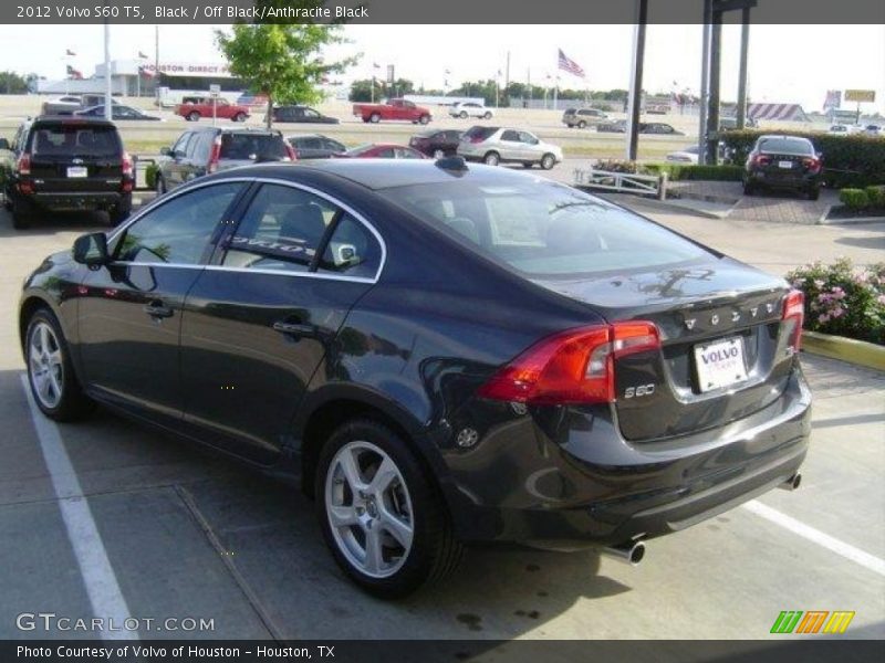 Black / Off Black/Anthracite Black 2012 Volvo S60 T5