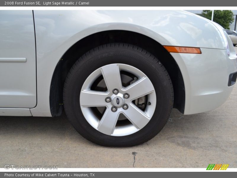 Light Sage Metallic / Camel 2008 Ford Fusion SE