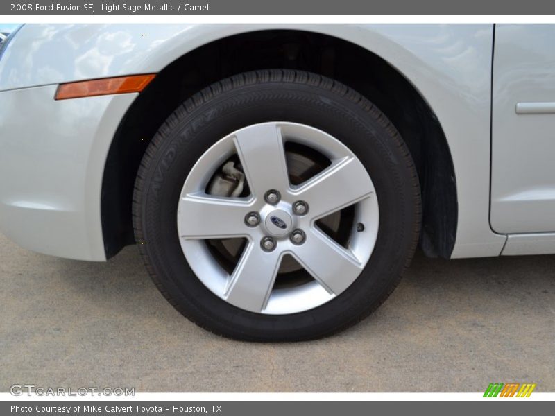 Light Sage Metallic / Camel 2008 Ford Fusion SE