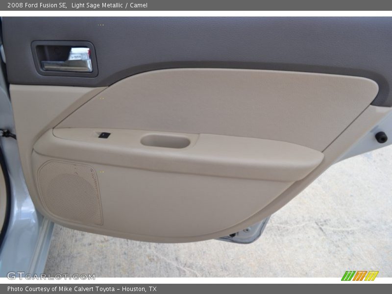 Light Sage Metallic / Camel 2008 Ford Fusion SE