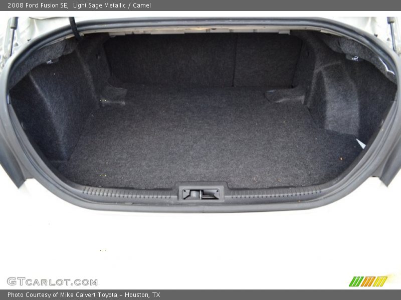 Light Sage Metallic / Camel 2008 Ford Fusion SE