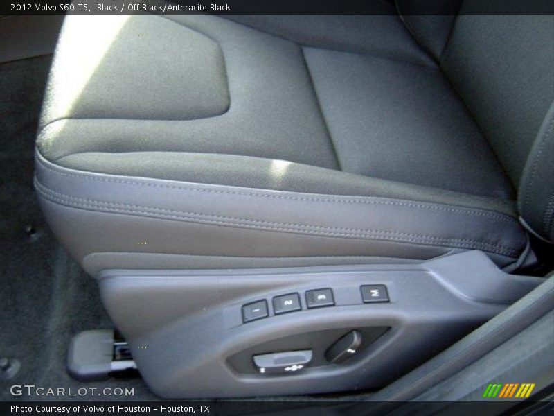 Black / Off Black/Anthracite Black 2012 Volvo S60 T5