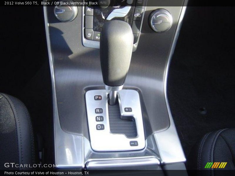 Black / Off Black/Anthracite Black 2012 Volvo S60 T5
