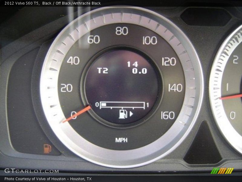 Black / Off Black/Anthracite Black 2012 Volvo S60 T5