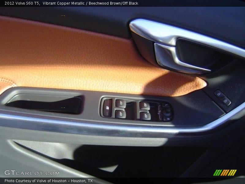 Vibrant Copper Metallic / Beechwood Brown/Off Black 2012 Volvo S60 T5