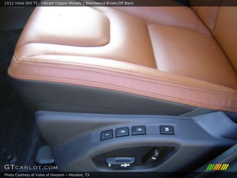 Vibrant Copper Metallic / Beechwood Brown/Off Black 2012 Volvo S60 T5