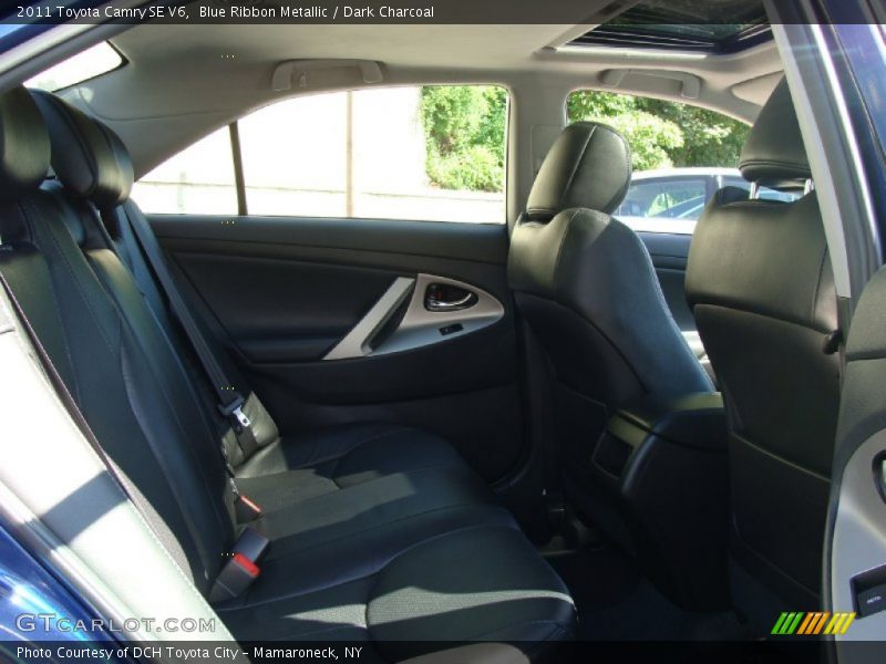 Blue Ribbon Metallic / Dark Charcoal 2011 Toyota Camry SE V6