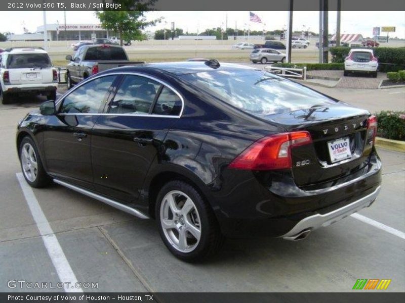 Black / Soft Beige 2012 Volvo S60 T5