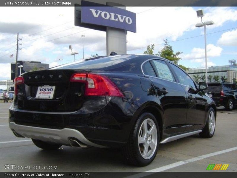 Black / Soft Beige 2012 Volvo S60 T5