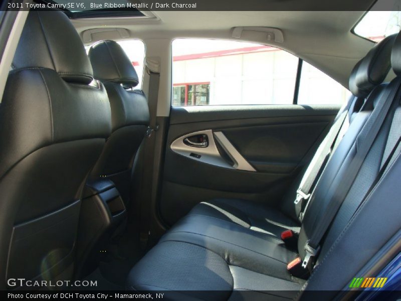 Blue Ribbon Metallic / Dark Charcoal 2011 Toyota Camry SE V6