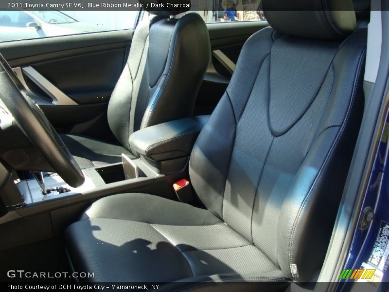 Blue Ribbon Metallic / Dark Charcoal 2011 Toyota Camry SE V6
