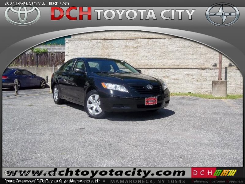 Black / Ash 2007 Toyota Camry LE