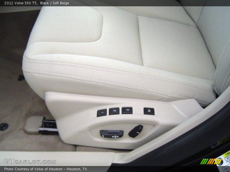Black / Soft Beige 2012 Volvo S60 T5