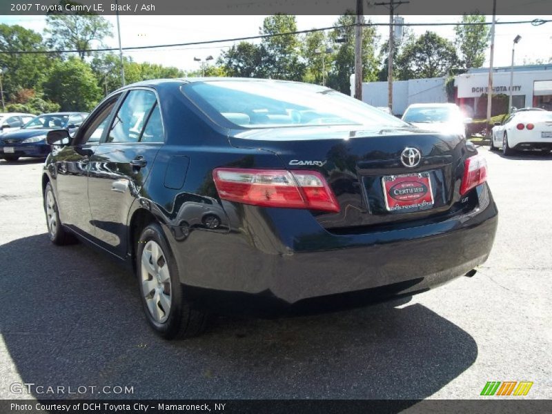Black / Ash 2007 Toyota Camry LE