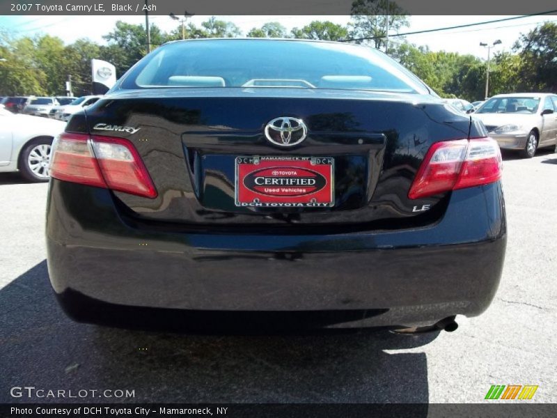 Black / Ash 2007 Toyota Camry LE