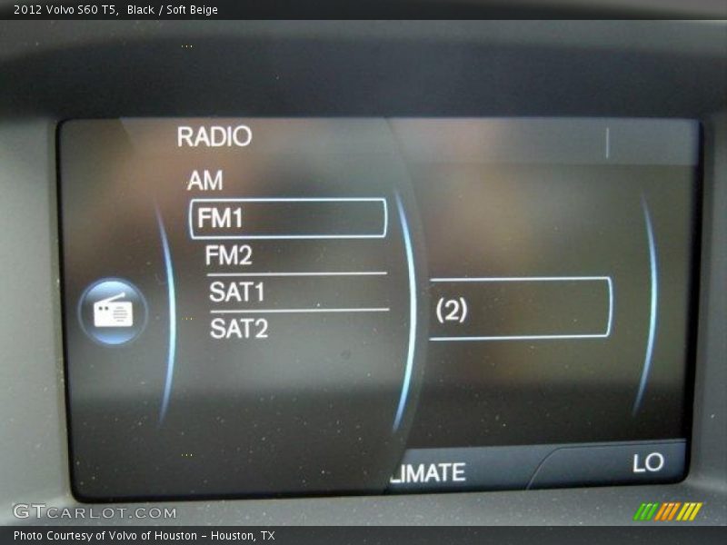 Black / Soft Beige 2012 Volvo S60 T5