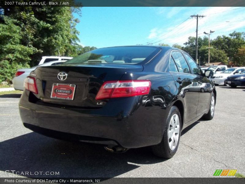 Black / Ash 2007 Toyota Camry LE