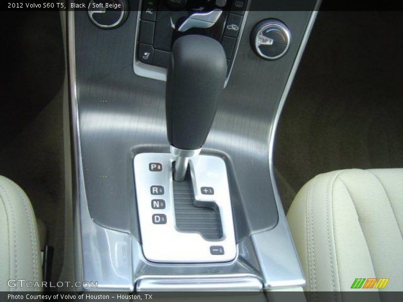 Black / Soft Beige 2012 Volvo S60 T5