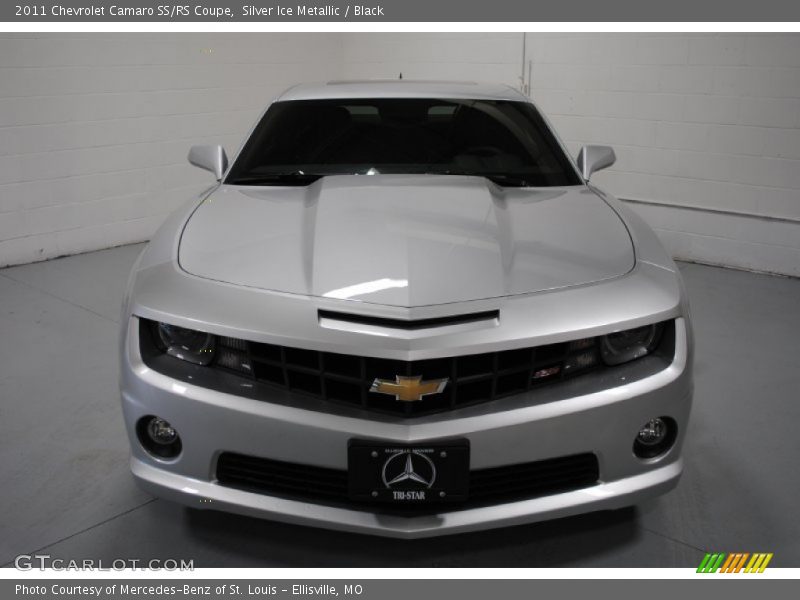 Silver Ice Metallic / Black 2011 Chevrolet Camaro SS/RS Coupe