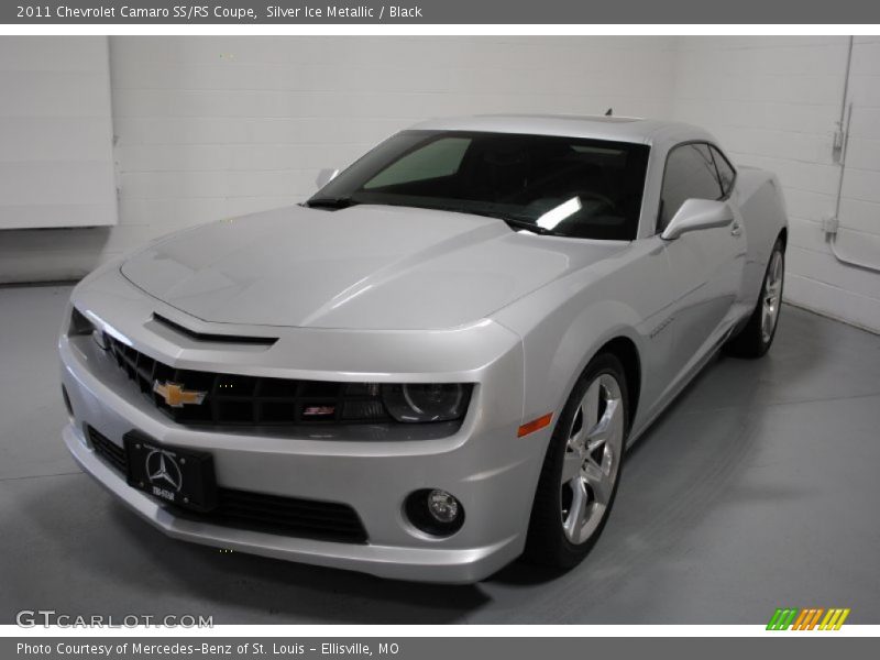 Silver Ice Metallic / Black 2011 Chevrolet Camaro SS/RS Coupe