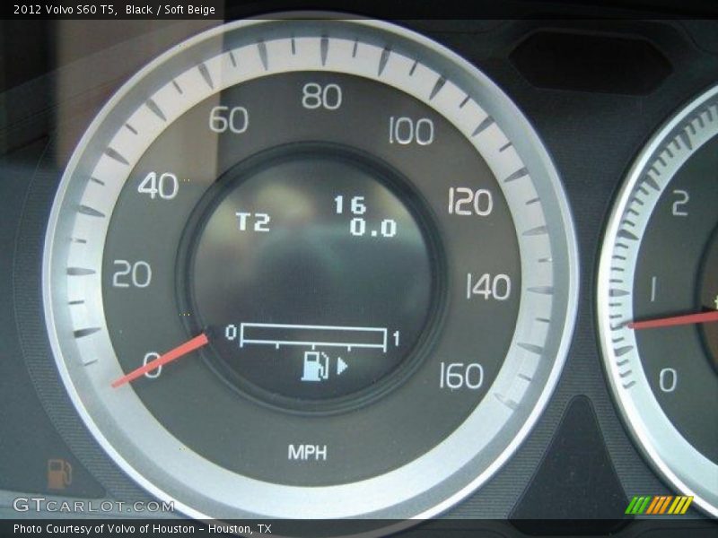 Black / Soft Beige 2012 Volvo S60 T5