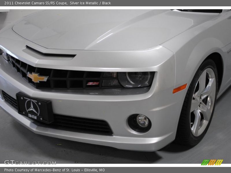 Silver Ice Metallic / Black 2011 Chevrolet Camaro SS/RS Coupe