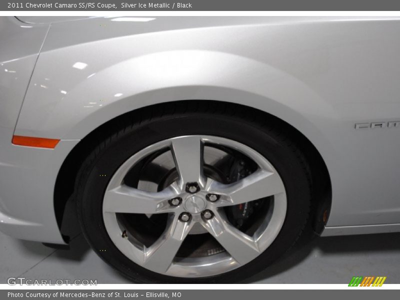 Silver Ice Metallic / Black 2011 Chevrolet Camaro SS/RS Coupe