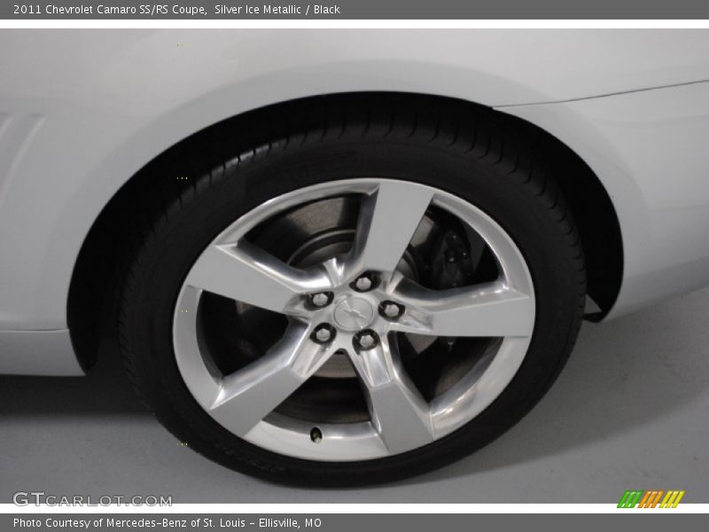 Silver Ice Metallic / Black 2011 Chevrolet Camaro SS/RS Coupe