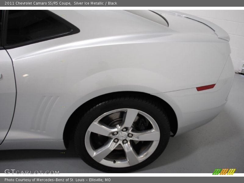 Silver Ice Metallic / Black 2011 Chevrolet Camaro SS/RS Coupe