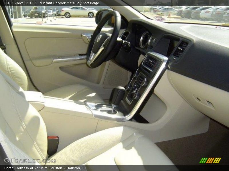 Vibrant Copper Metallic / Soft Beige 2012 Volvo S60 T5