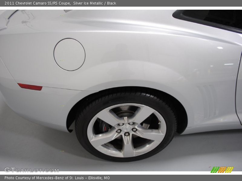 Silver Ice Metallic / Black 2011 Chevrolet Camaro SS/RS Coupe