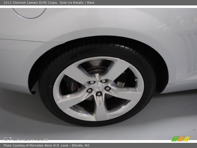 Silver Ice Metallic / Black 2011 Chevrolet Camaro SS/RS Coupe