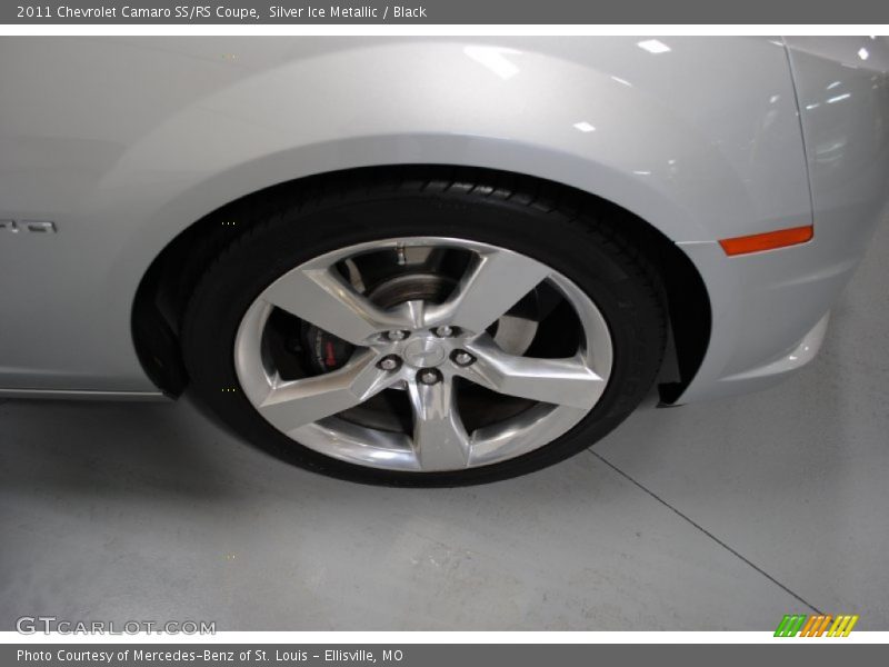 Silver Ice Metallic / Black 2011 Chevrolet Camaro SS/RS Coupe