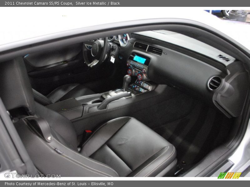 Silver Ice Metallic / Black 2011 Chevrolet Camaro SS/RS Coupe