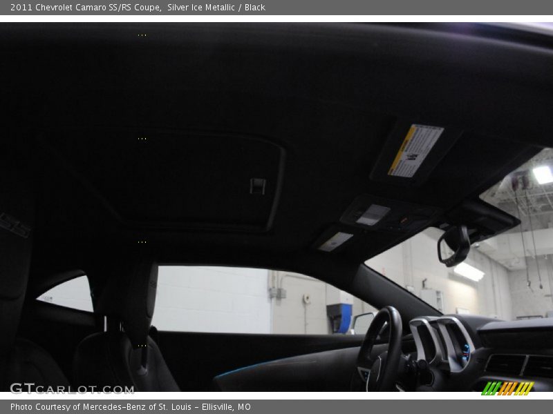 Silver Ice Metallic / Black 2011 Chevrolet Camaro SS/RS Coupe
